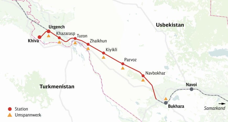 Contract for electrification project in Uzbekistan awarded 